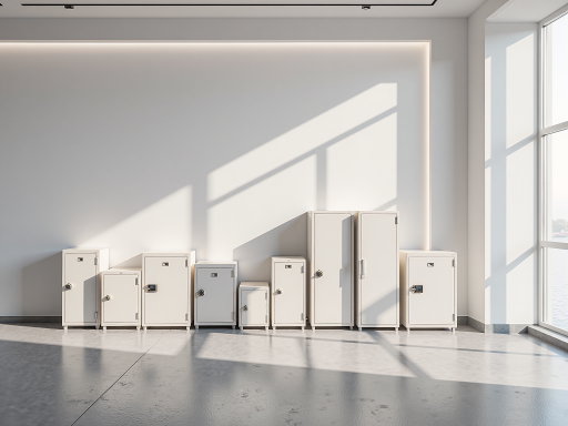 办公室档案室，现代储物柜，功能完善，空间利用合理