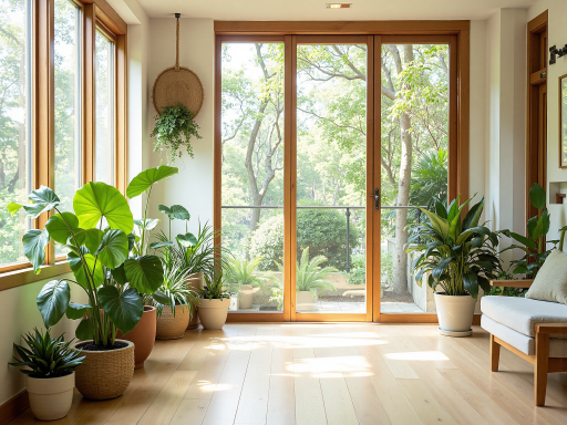 小户型阳台，北欧风格设计，绿植装饰，休闲座椅，环境舒适